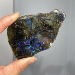 LABRADORITE SLAB WITH FLASH
